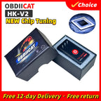 OBDIICAT HK01 HK-V2 Super OBD2 ECU Chip Reading Tuning Box More Power & Torque Nitro OBD Plug Drive car accessories Car Tools